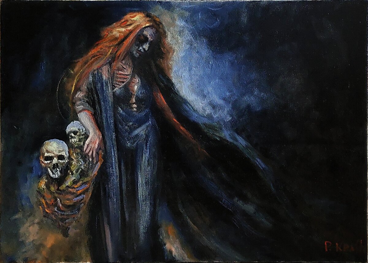 The Sower, canvas, oil, 2025